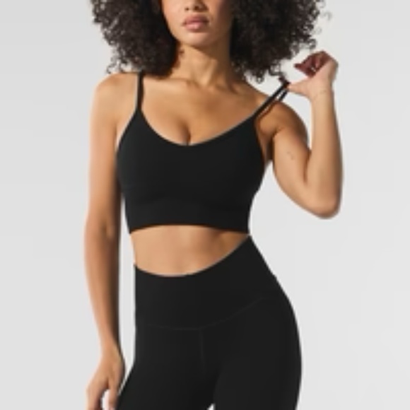 ALO YOGA Seamless Winter Warm Plush Delight Bra - Picture 1 of 8